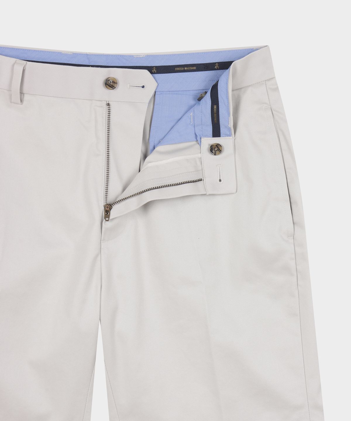 브룩스 브라더스(BROOKS BROTHERS) 플레인 라이트웨이트 어드밴티지 스트레치 쇼츠 (스톤) (BBPSMM5687Z)