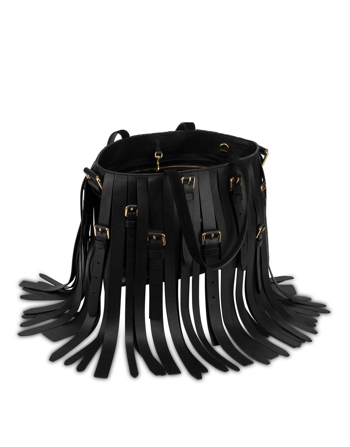 모스키노(MOSCHINO) 멀티 벨트 나파 쇼퍼백