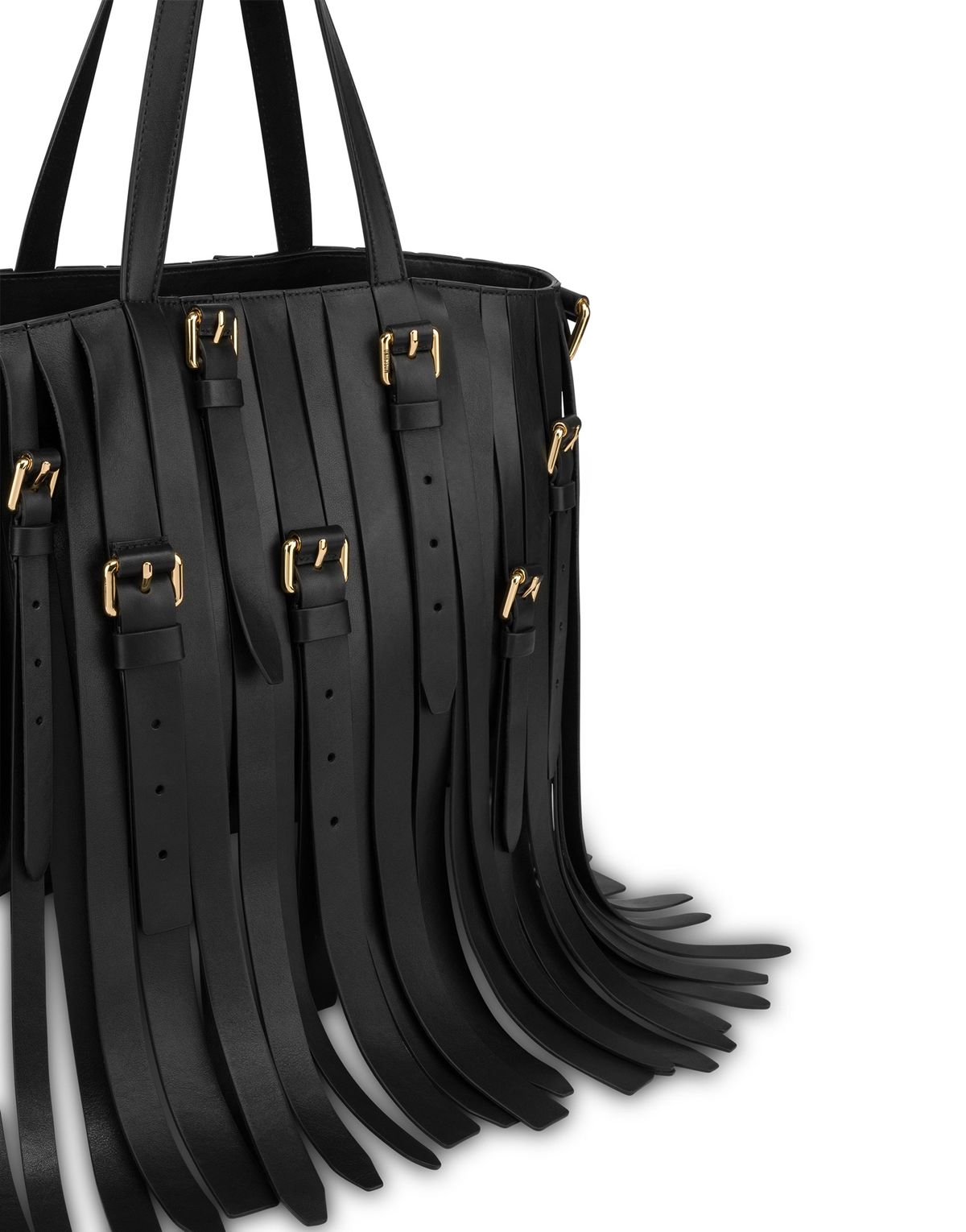 모스키노(MOSCHINO) 멀티 벨트 나파 쇼퍼백
