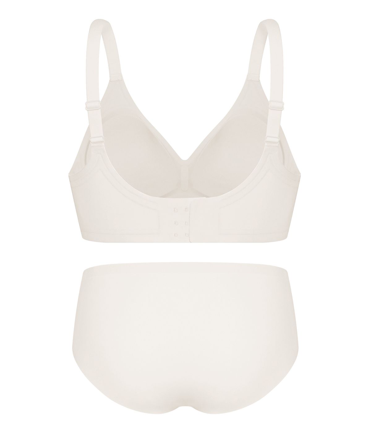 엘르이너웨어(ELLE INNERWEAR) [글래머핏] 쉐딩 브라 팬티 세트 - 크림