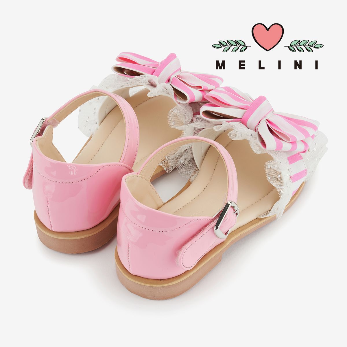 멜리니(MELINI) 여아구두 여아샌들 제니퍼-아이시핑크