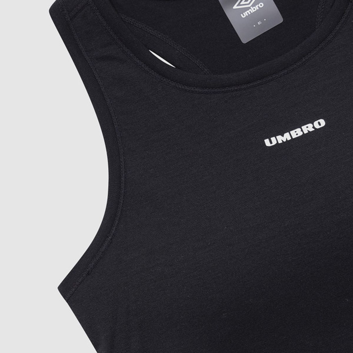 엄브로(UMBRO) 우먼스 슬리브리스 탑 블랙(UQ222CSL62)