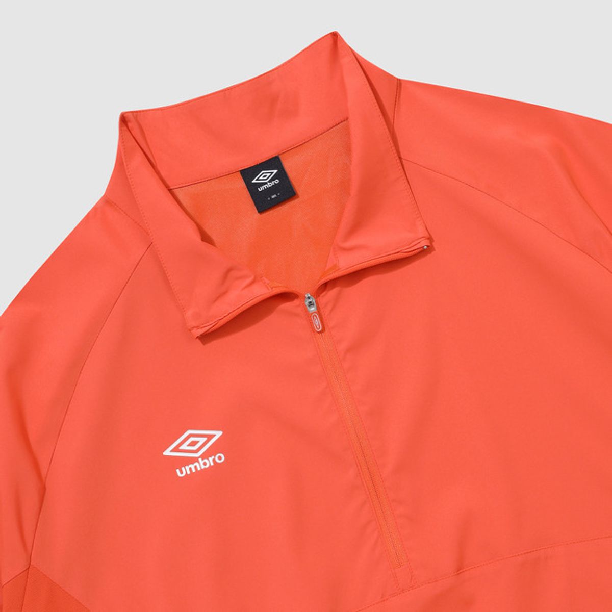 엄브로(UMBRO) [115size] 아이스트레치 스탠넥 아노락 오렌지(UQ211SWT51)