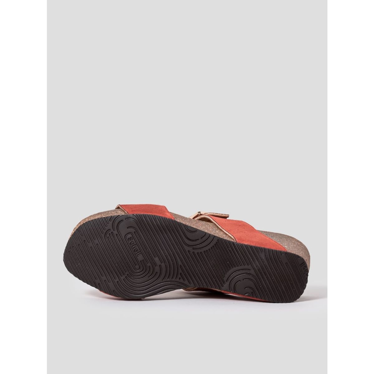 숄(SCHOLL) (WOMEN) 투스트랩 컴포트 청키 샌들  브릭 (HH54K2F17C)