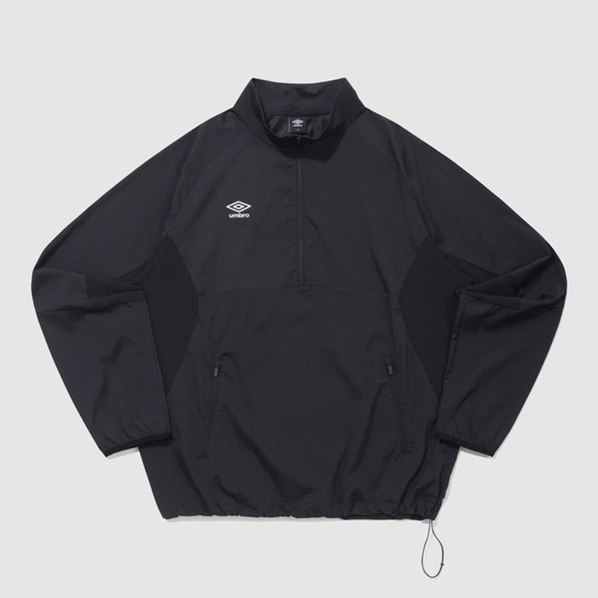 엄브로(UMBRO) [115size] 아이스트레치 스탠넥 아노락 블랙(UQ211SWT51)