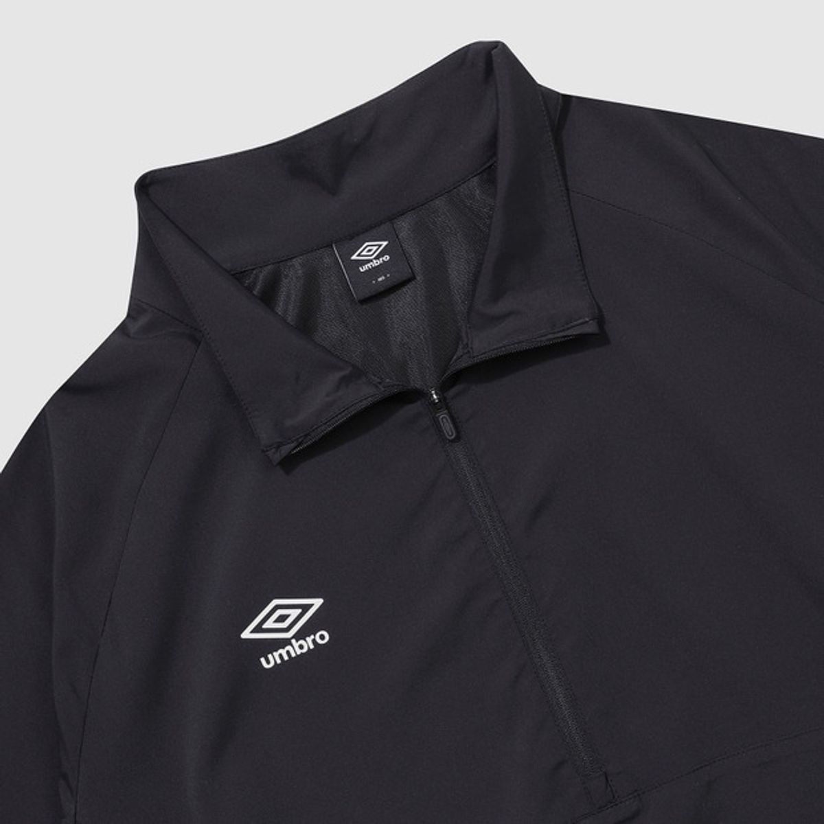 엄브로(UMBRO) [115size] 아이스트레치 스탠넥 아노락 블랙(UQ211SWT51)