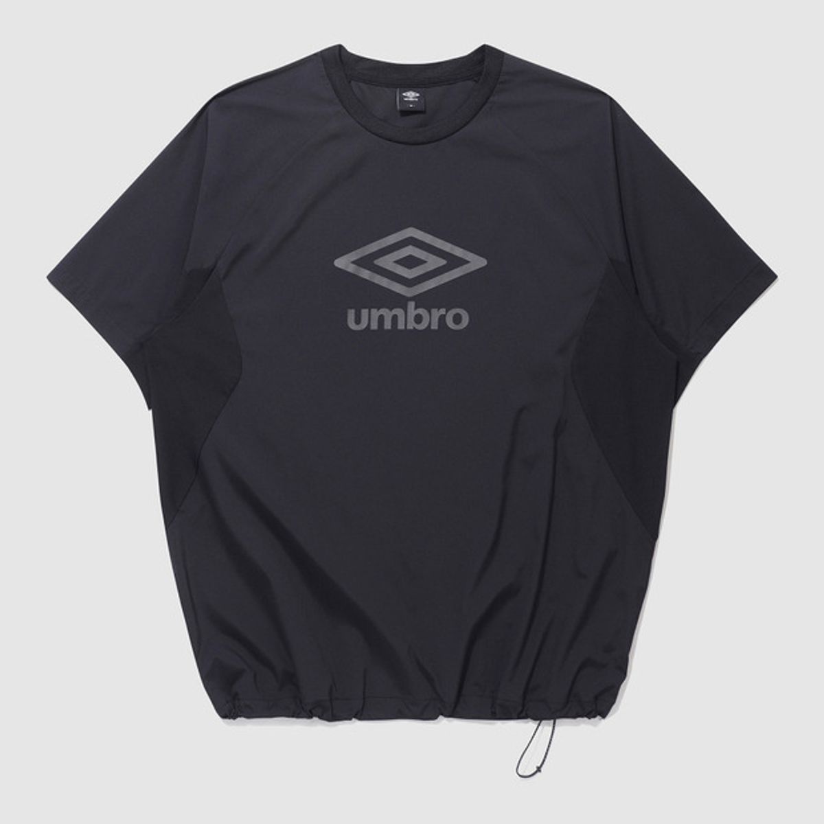 엄브로(UMBRO) [115size] 아이스트레치 반팔 피스테 블랙(UQ211SWT52)