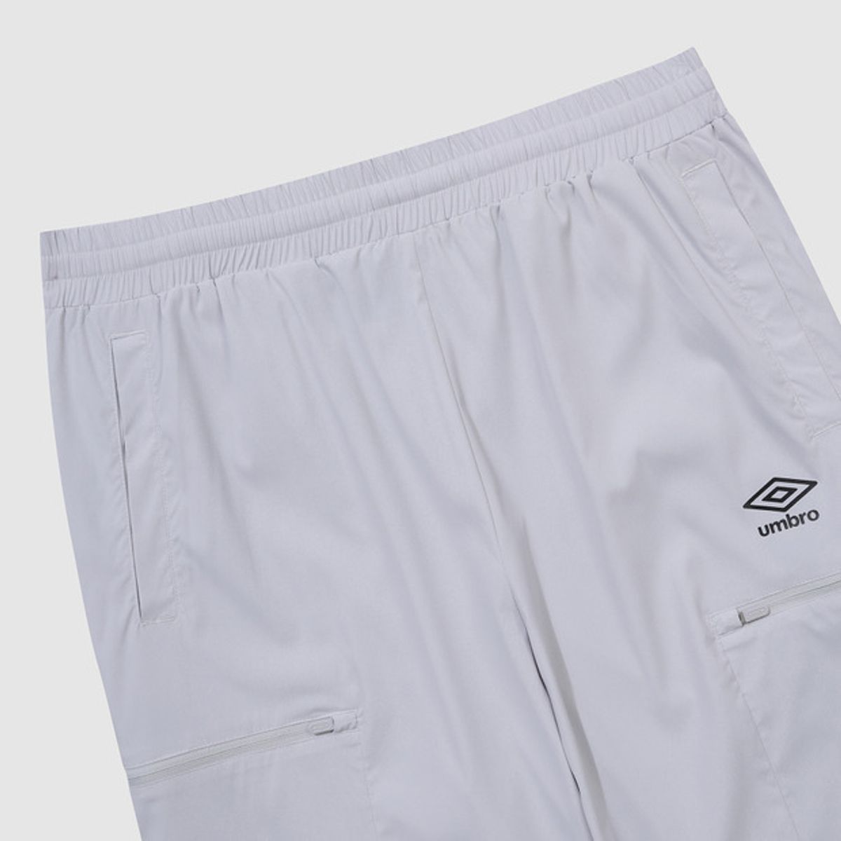 엄브로(UMBRO) [95size] 아이스트레치 카고 조거 팬츠 라이트 그레이(UQ211SPT51)