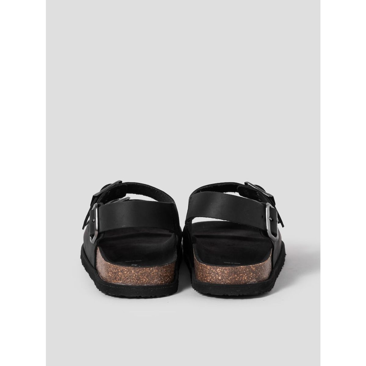 숄(SCHOLL) (MEN) 코르크 투스트랩 샌들  블랙 (HH54K1C615)