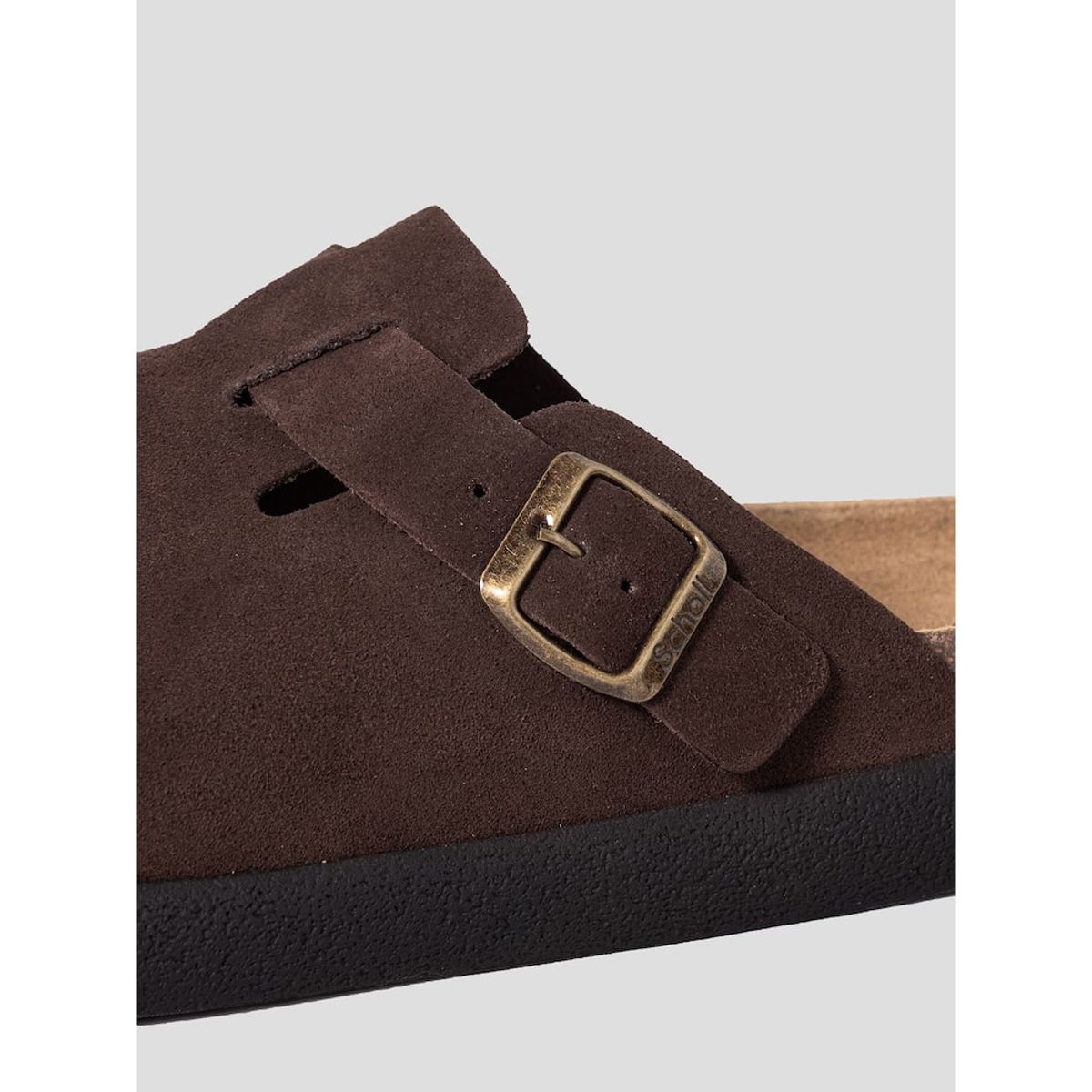숄(SCHOLL) (MEN) 코르크 크로그 청키솔 샌들  브라운 (HH54K1C71D)