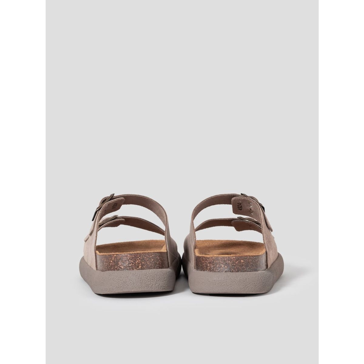 숄(SCHOLL) (MEN) 코르크 투스트랩 청키솔 샌들  옐로이시 브라운 (HH54K1C13B)