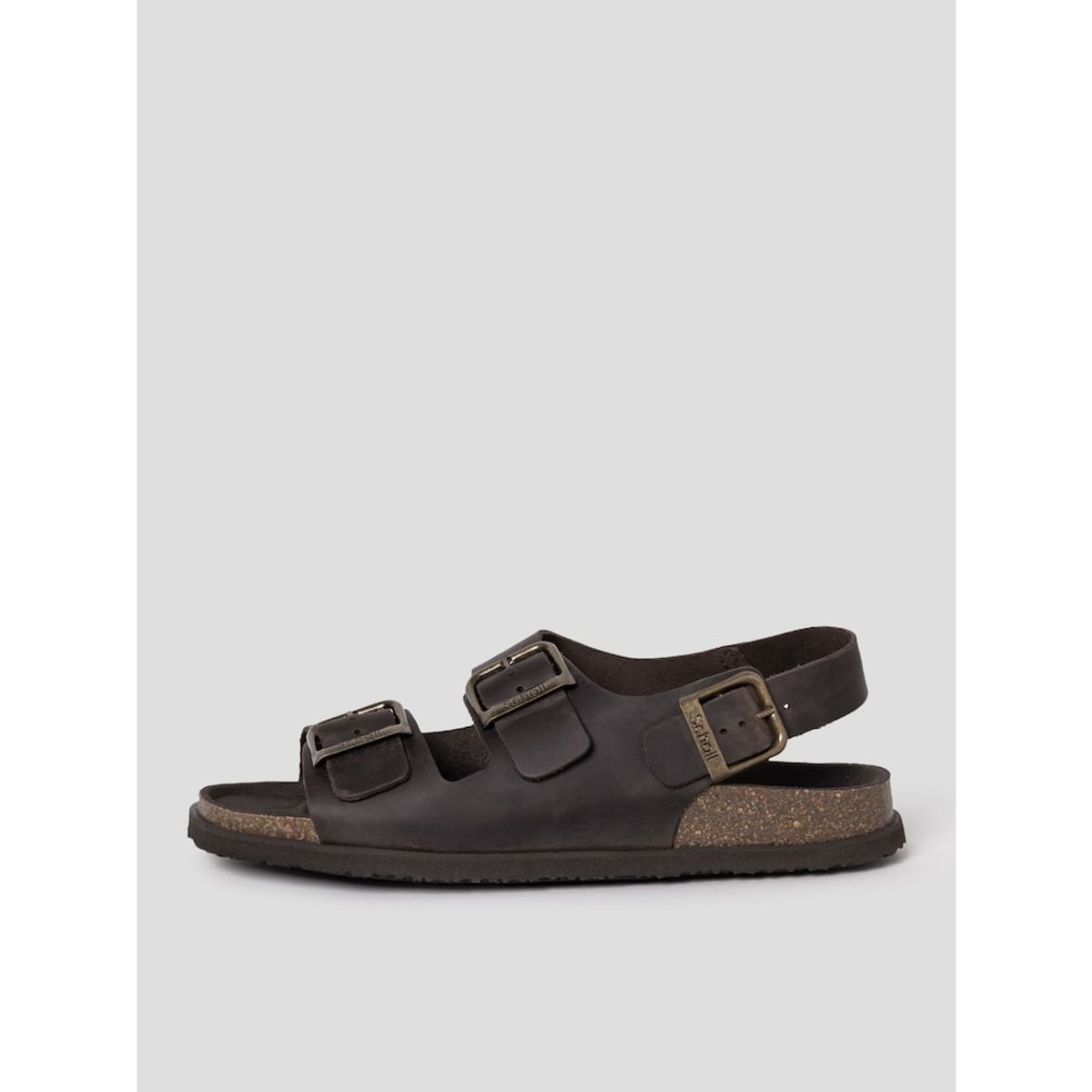 숄(SCHOLL) (MEN) 코르크 투스트랩 샌들  브라운 (HH54K1C61D)