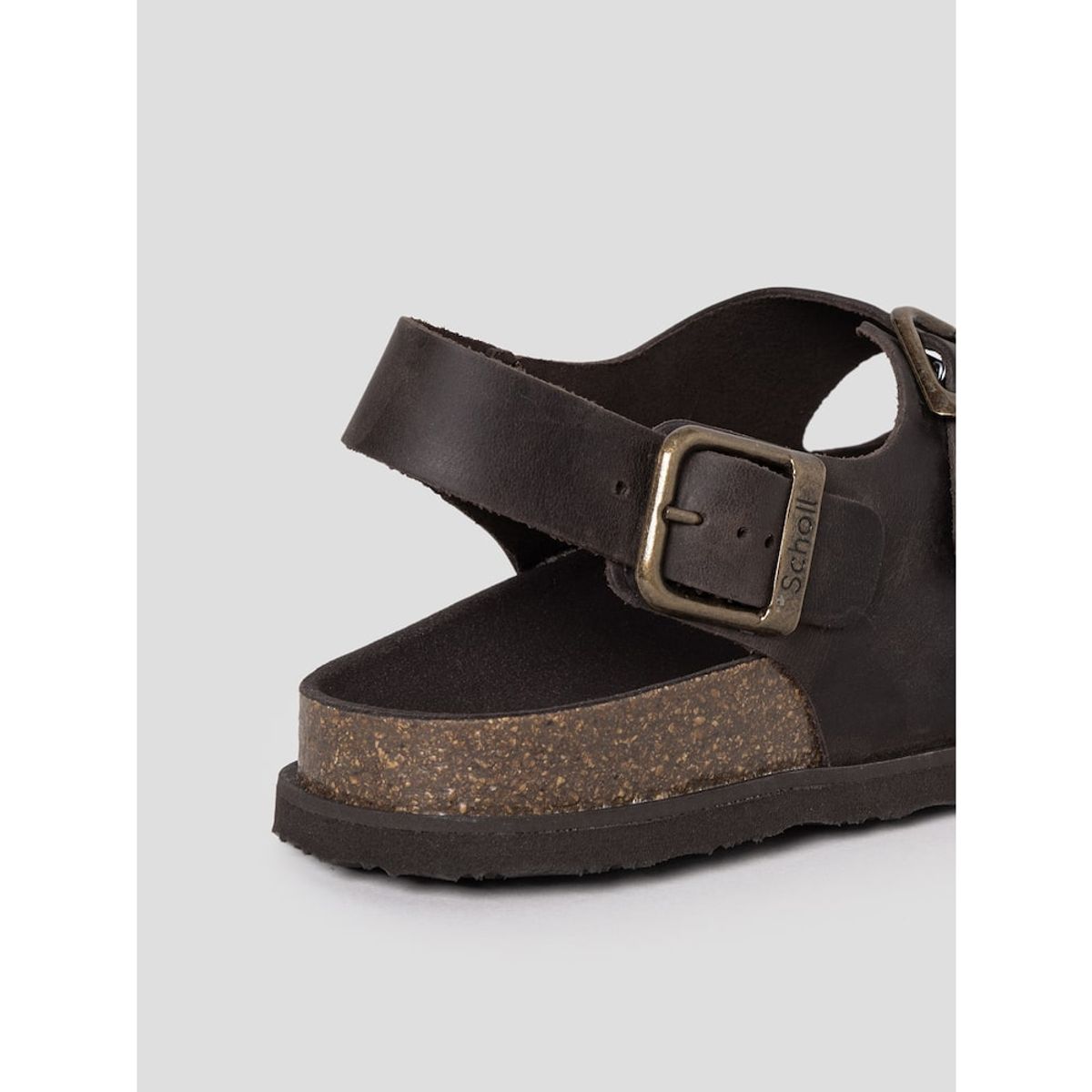 숄(SCHOLL) (MEN) 코르크 투스트랩 샌들  브라운 (HH54K1C61D)