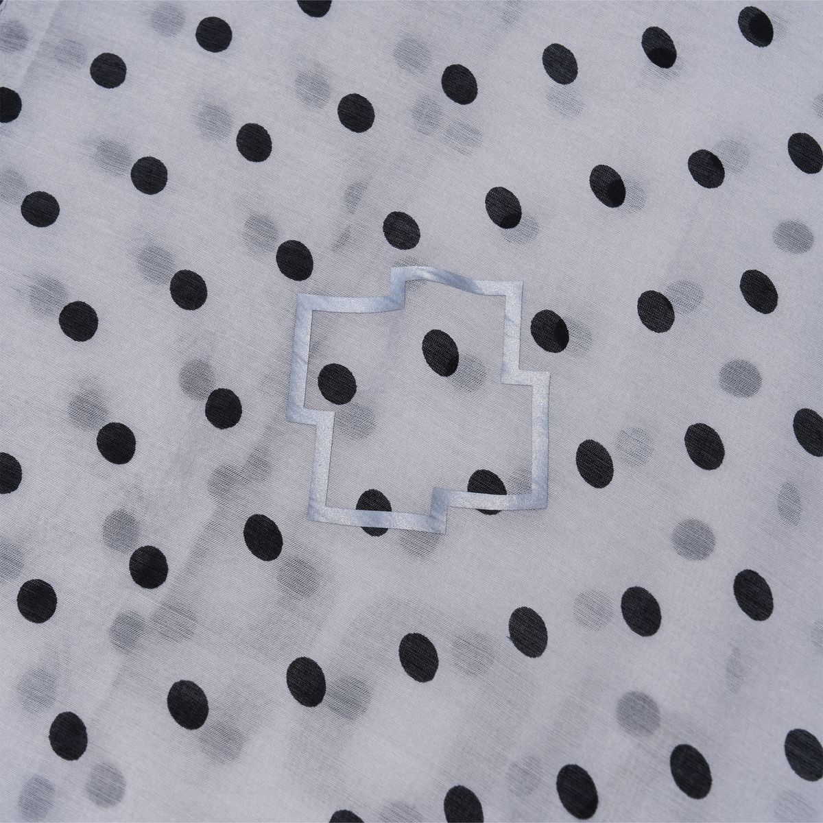 노쿨러스(NOSCOULEURS) POLKA-DOT SHELL JACKET SNOW GREY