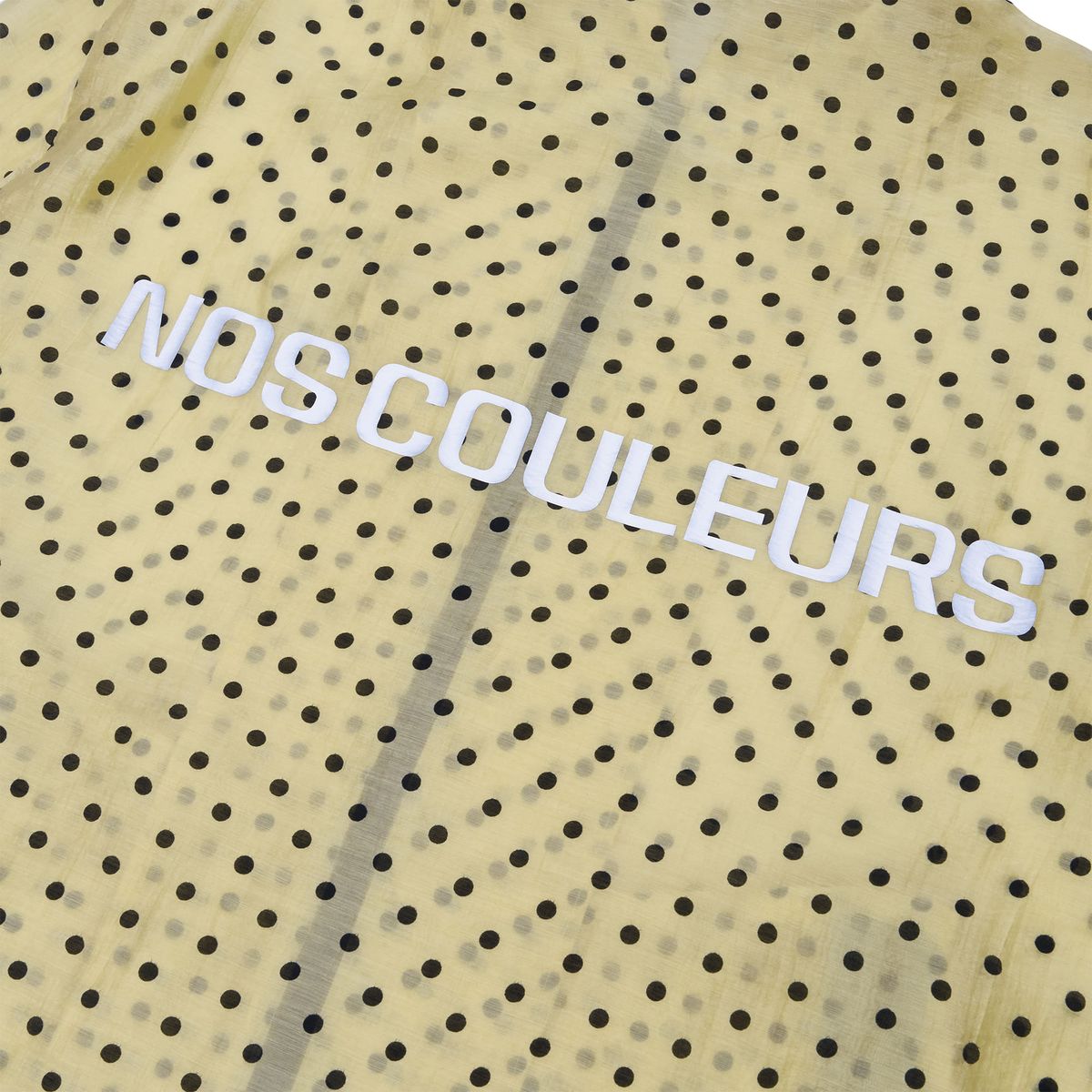 노쿨러스(NOSCOULEURS) POLKA-DOT SHELL JACKET LEMON