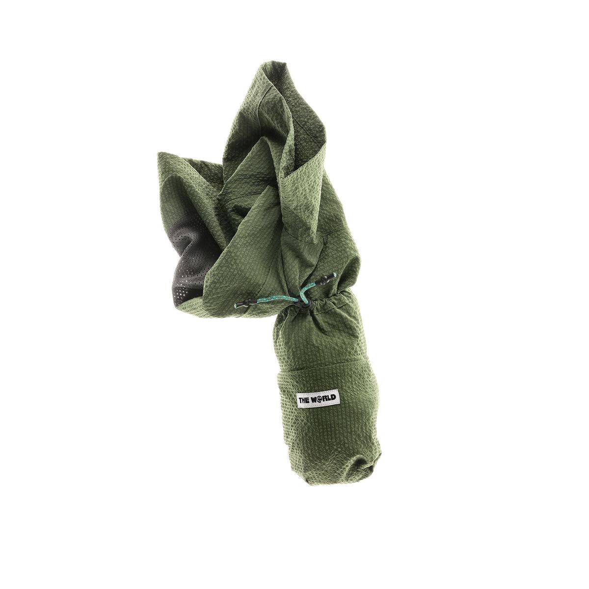 더왈드(THEWARLD) PACKABLE SEERSUCKER HALF SHIRTS GREEN