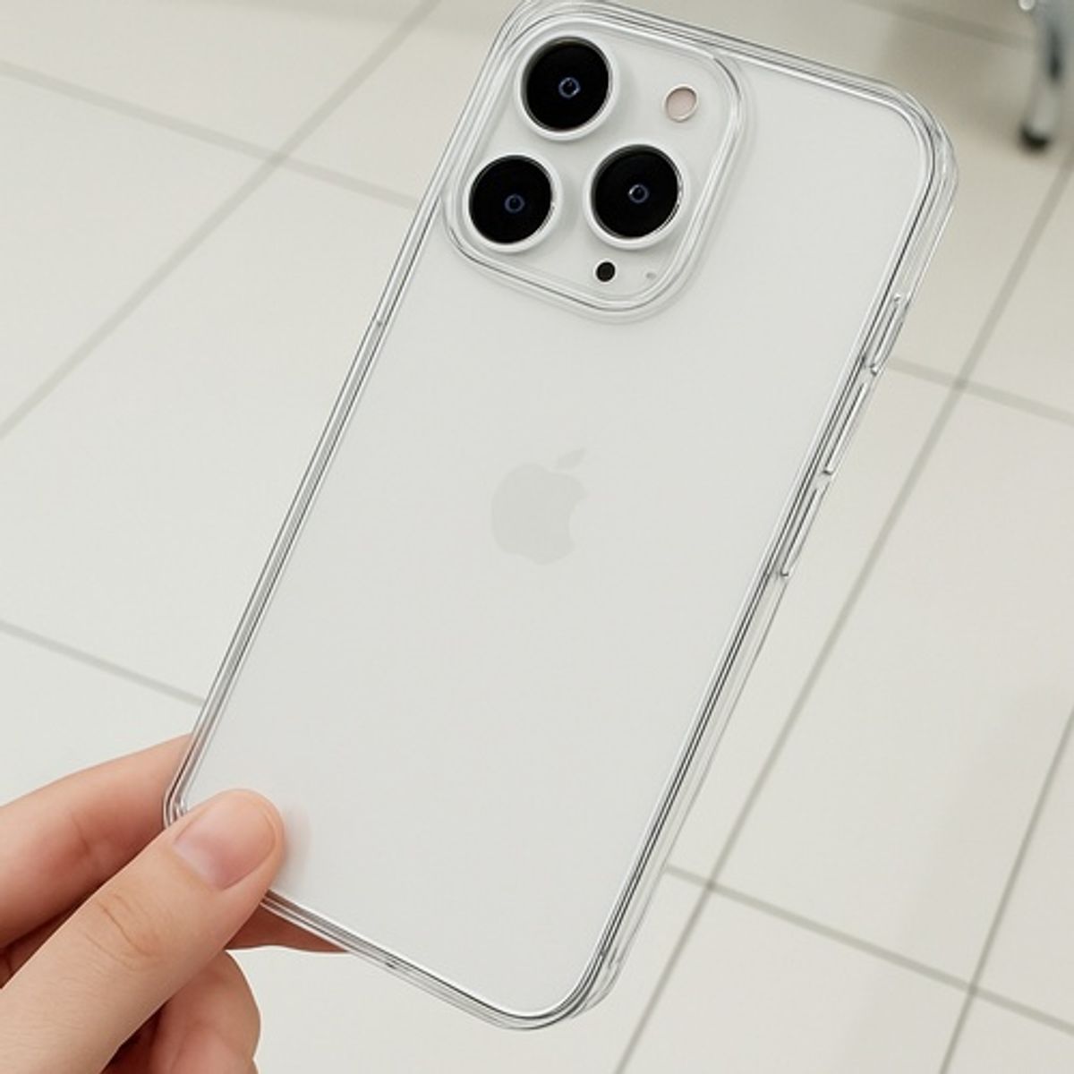 이레케이스앤굿즈(IRECASEGOODS) 변색없는 초슬림  아이폰 갤럭시 투명 하드케이스 1.5mm