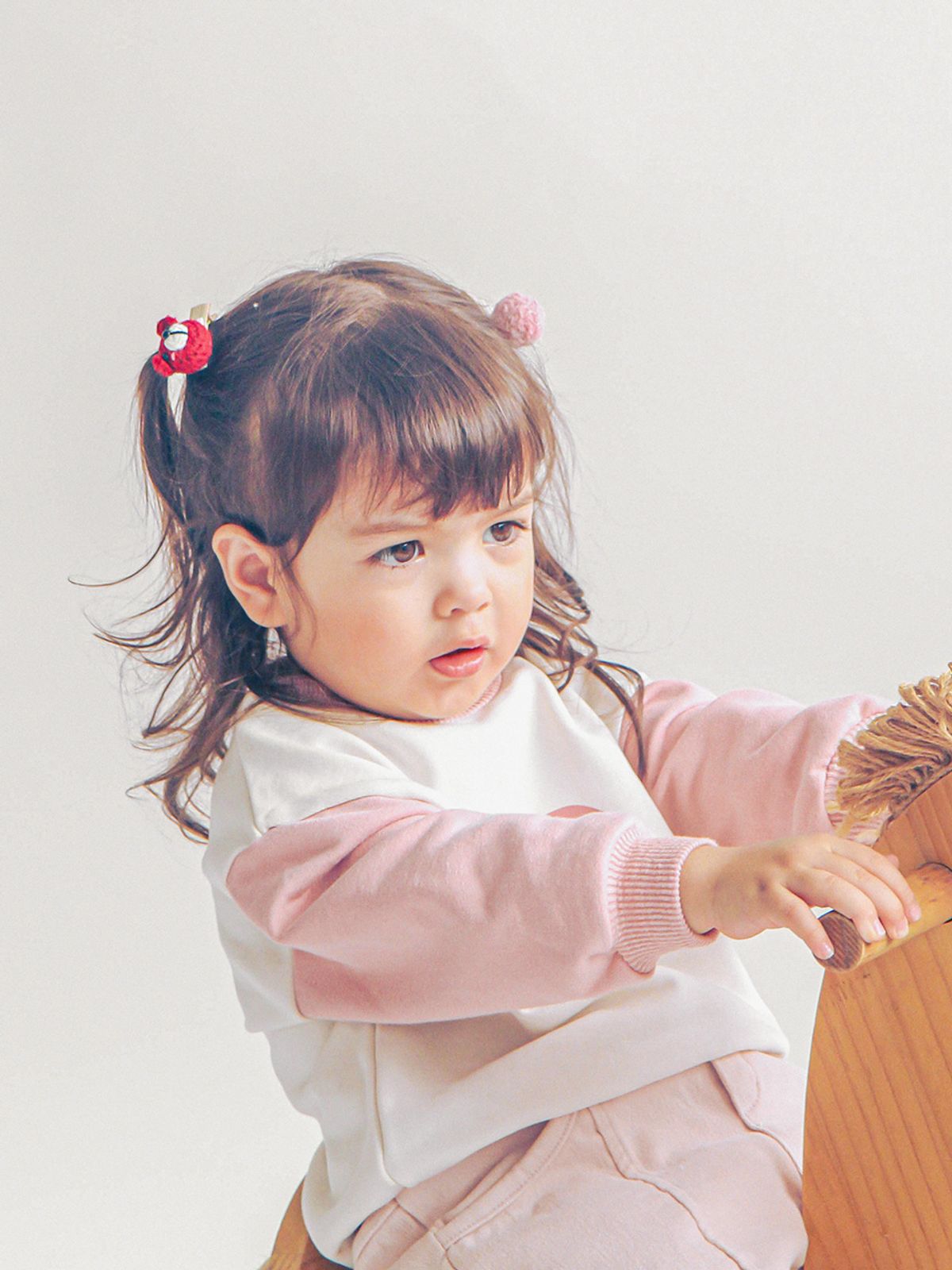 베이비블리(BABYBLEE) B19314 곰돌2종 헤어핀 세트