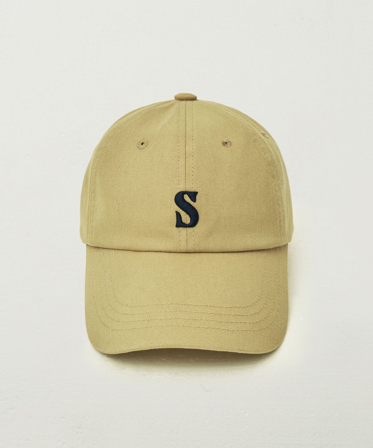 세터(SATUR) 클래식 스몰 로고 볼캡 베이지