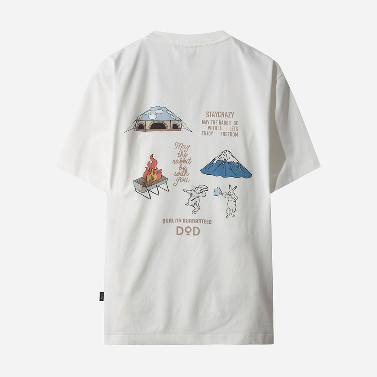 디오디(DOD) 소로나 그래픽 반팔 티셔츠 (OFF WHITE 2)