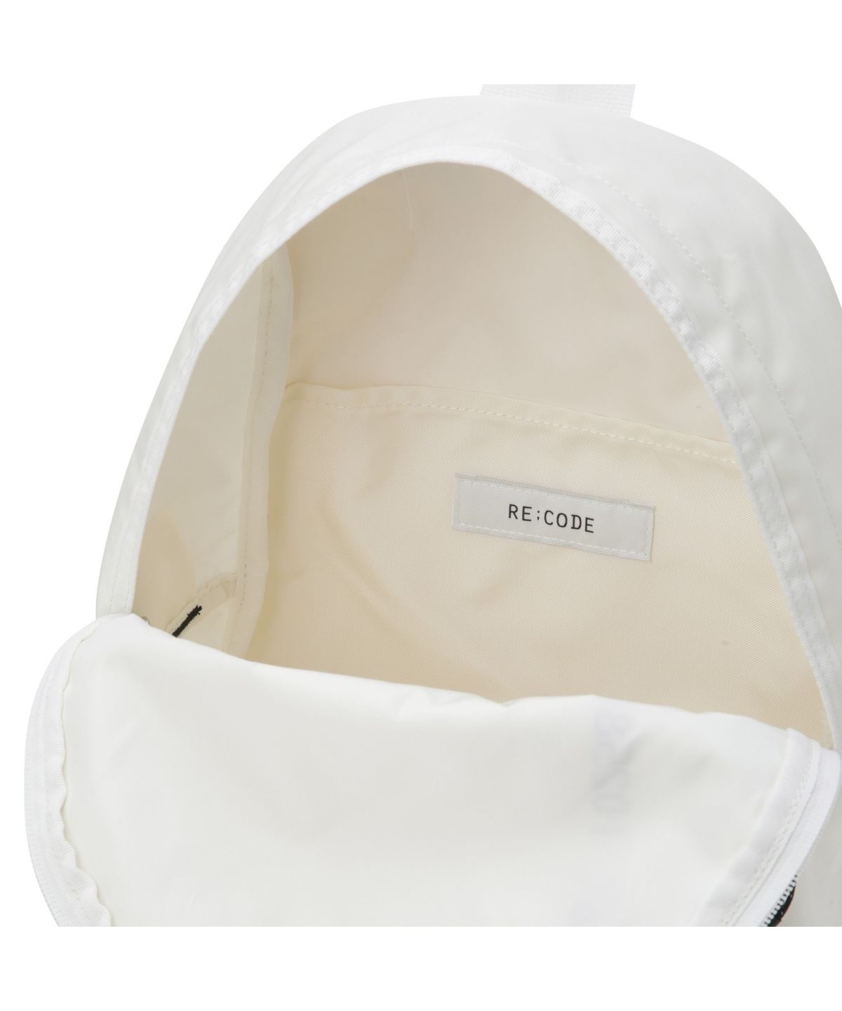 래코드(RECODE) Color Point Airbag One Pocket Backpack(S)_RYBAA24821IVX