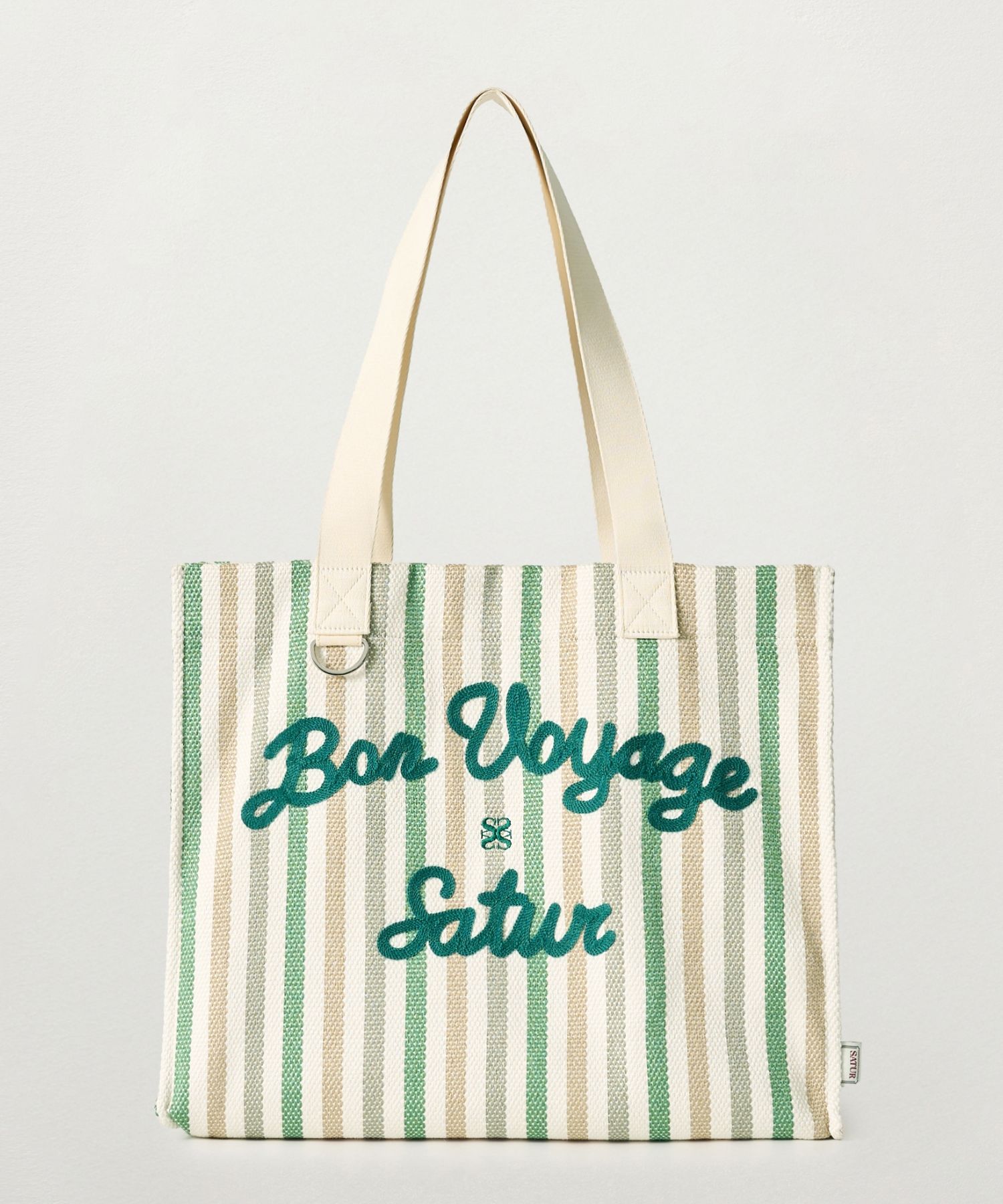 トートバッグ SATUR Bon Voyage Over Size Beach Bag 5FT1672 MUSINSA | SATUR Bon Voyage Oversized Beach Bag Green