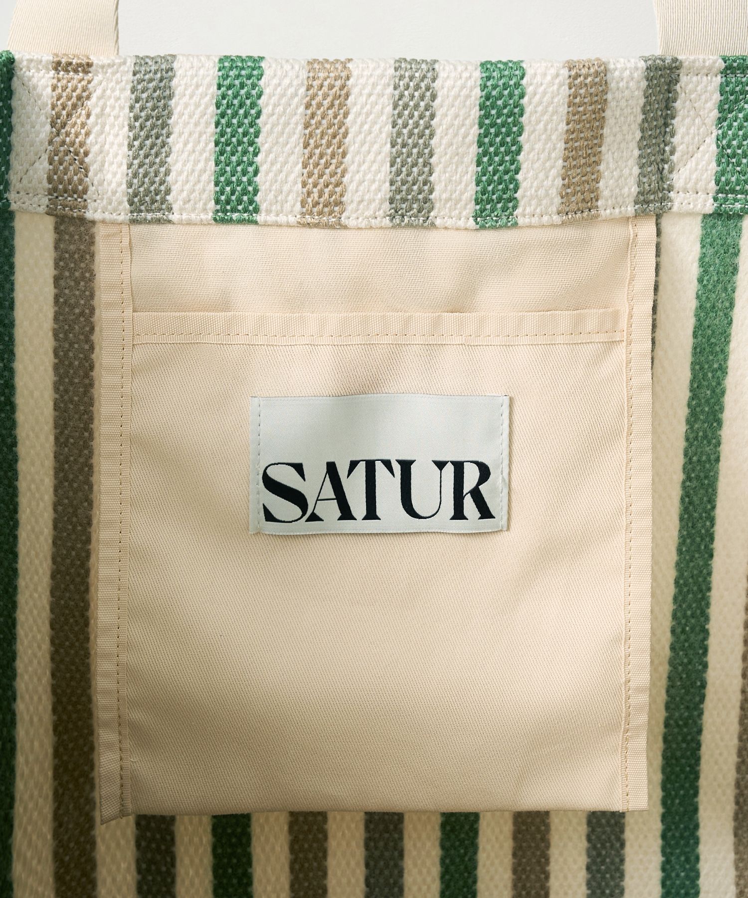 トートバッグ SATUR Bon Voyage Over Size Beach Bag 5FT1672 MUSINSA | SATUR Bon Voyage Oversized Beach Bag Green