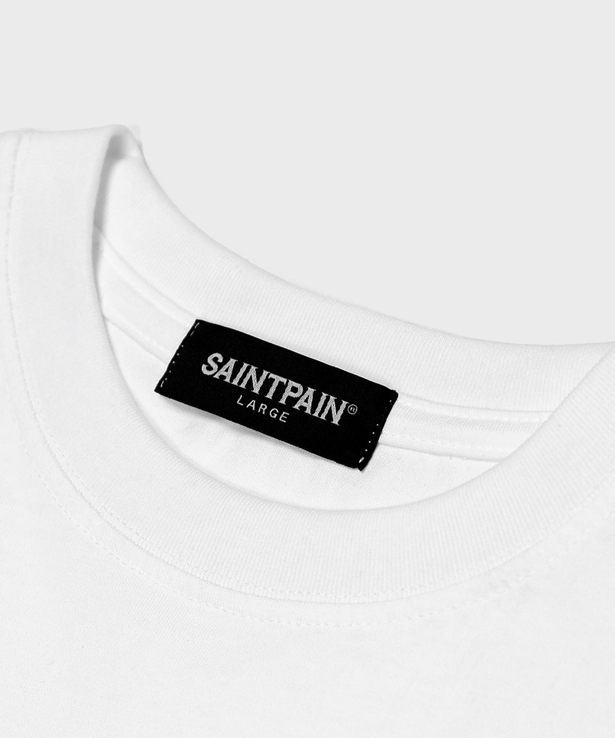 세인트페인(SAINTPAIN) SP 워터리 반팔티 화이트