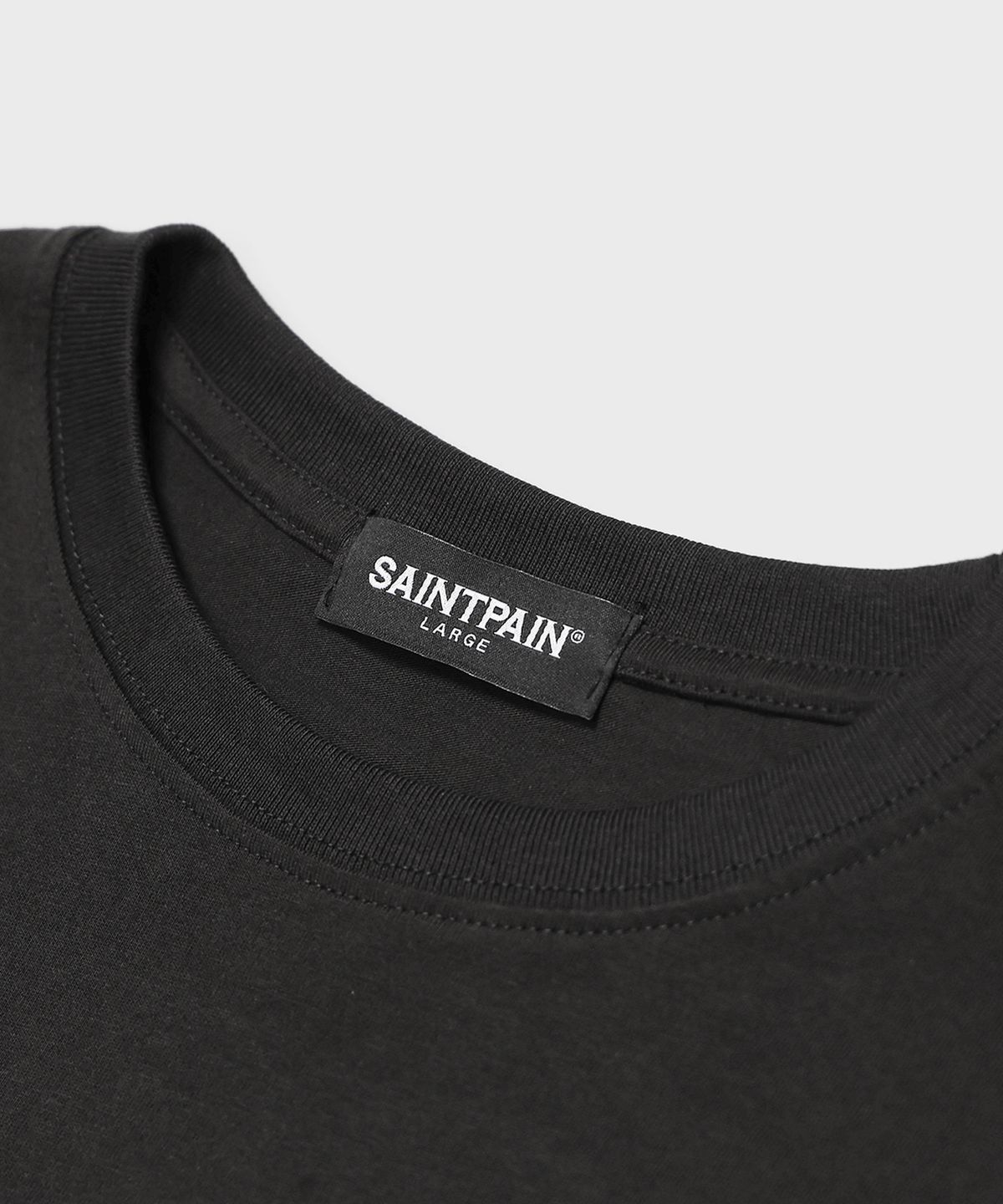 세인트페인(SAINTPAIN) SP 워터리 반팔티 블랙