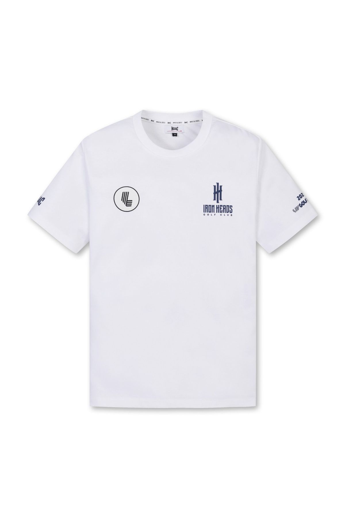 왁(WAAC) Men Korea Edition WAACKY SS Crewneck_WMTCM25343WHX