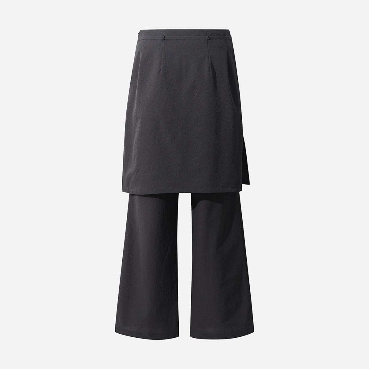 디오디(DOD) 에어픽셀 스커트 커버업 팬츠 여자(BLACK)