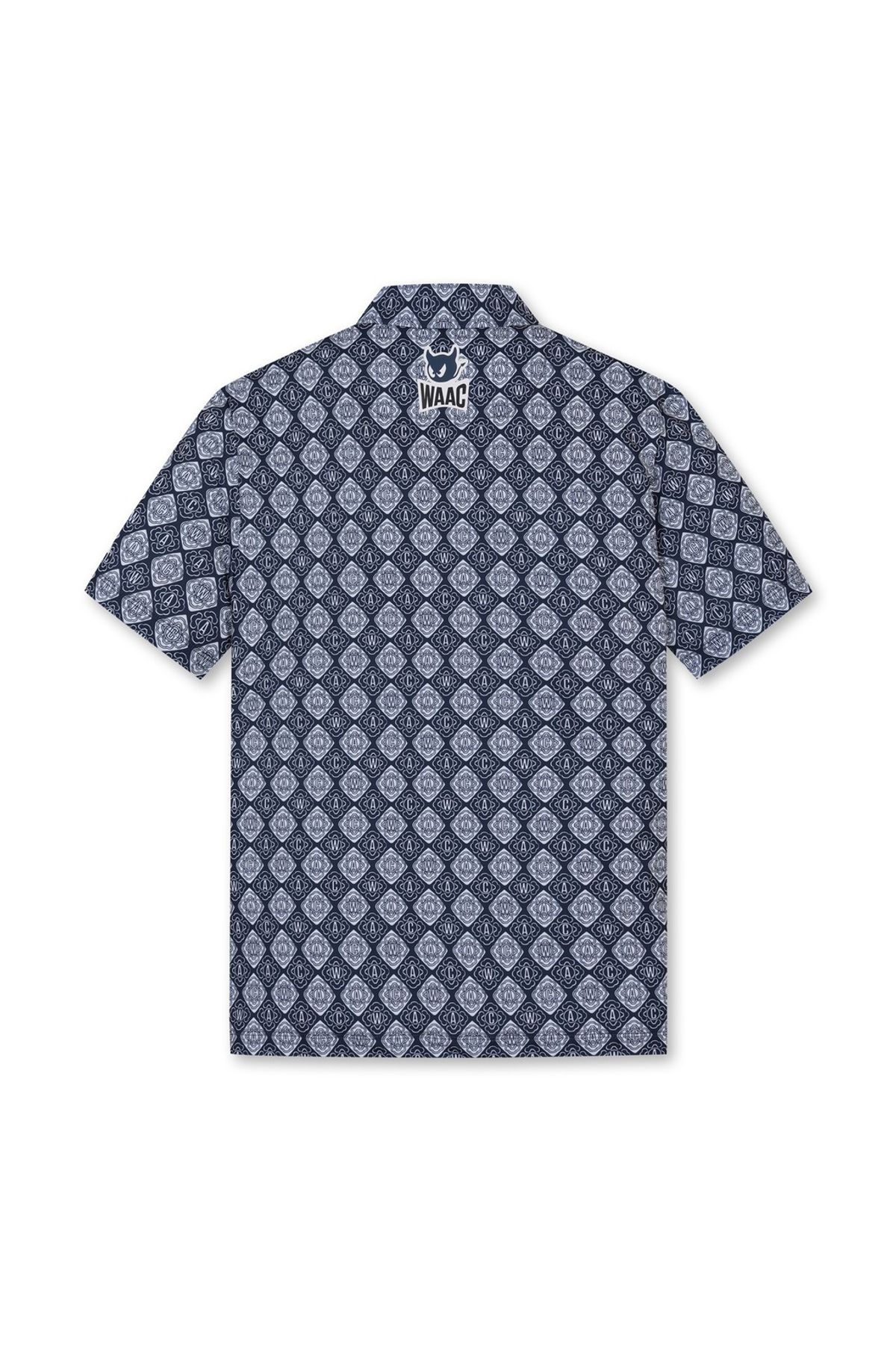 왁(WAAC) Men Korea Edition All-over Pattern SS Polo_WMTCM25341NYX