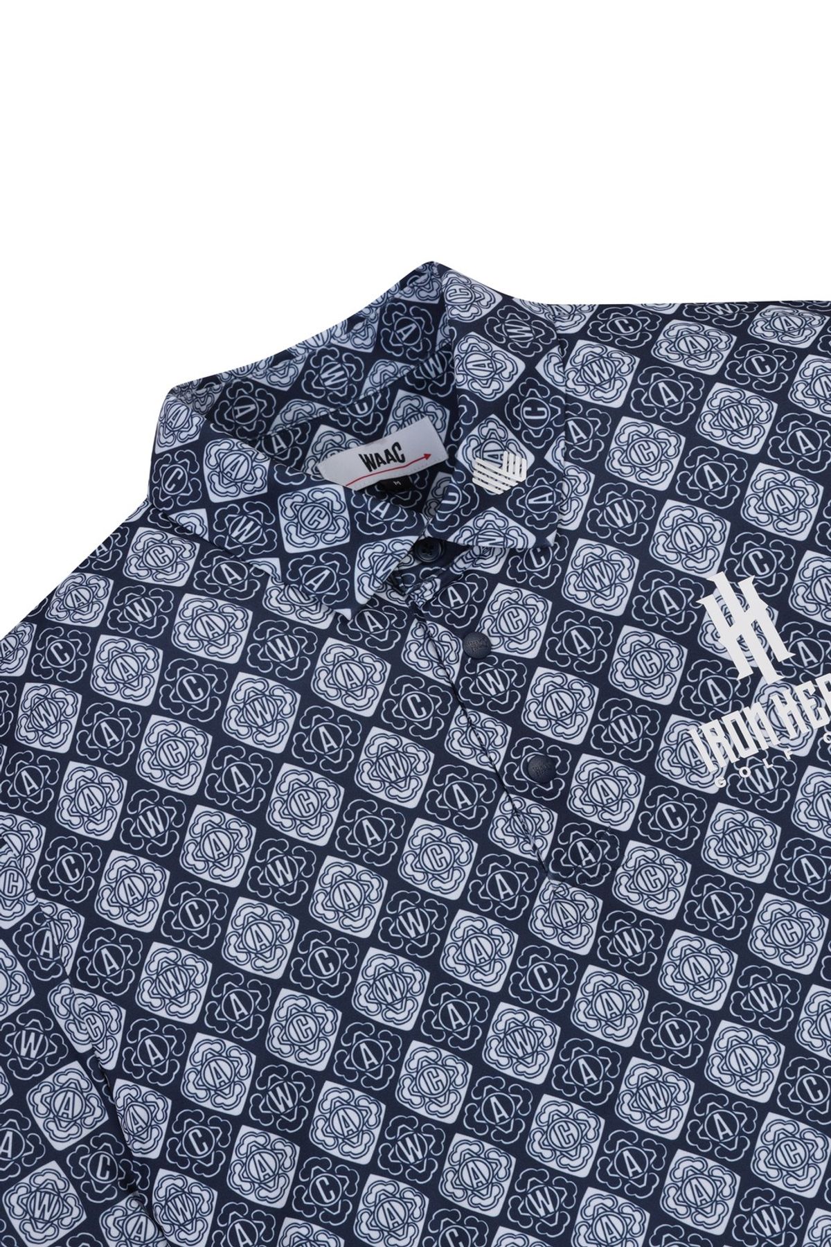 왁(WAAC) Men Korea Edition All-over Pattern SS Polo_WMTCM25341NYX