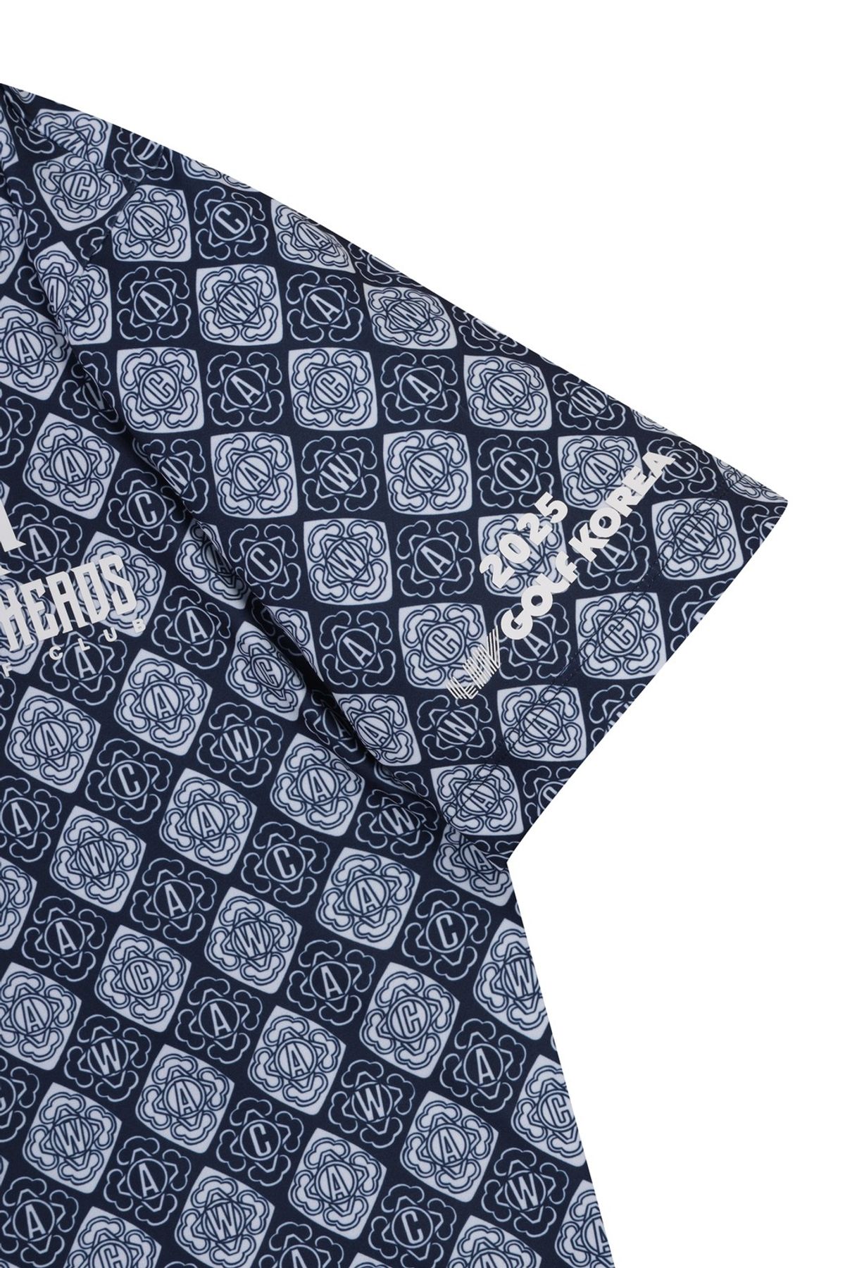 왁(WAAC) Men Korea Edition All-over Pattern SS Polo_WMTCM25341NYX