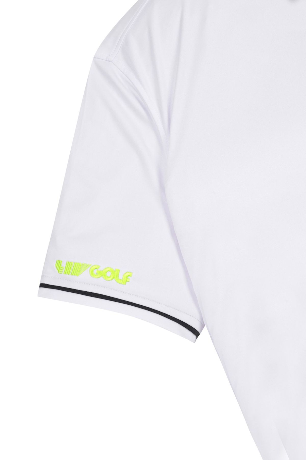 왁(WAAC) LIV Golf Mens Solid Polo_WMTCM25352WHX