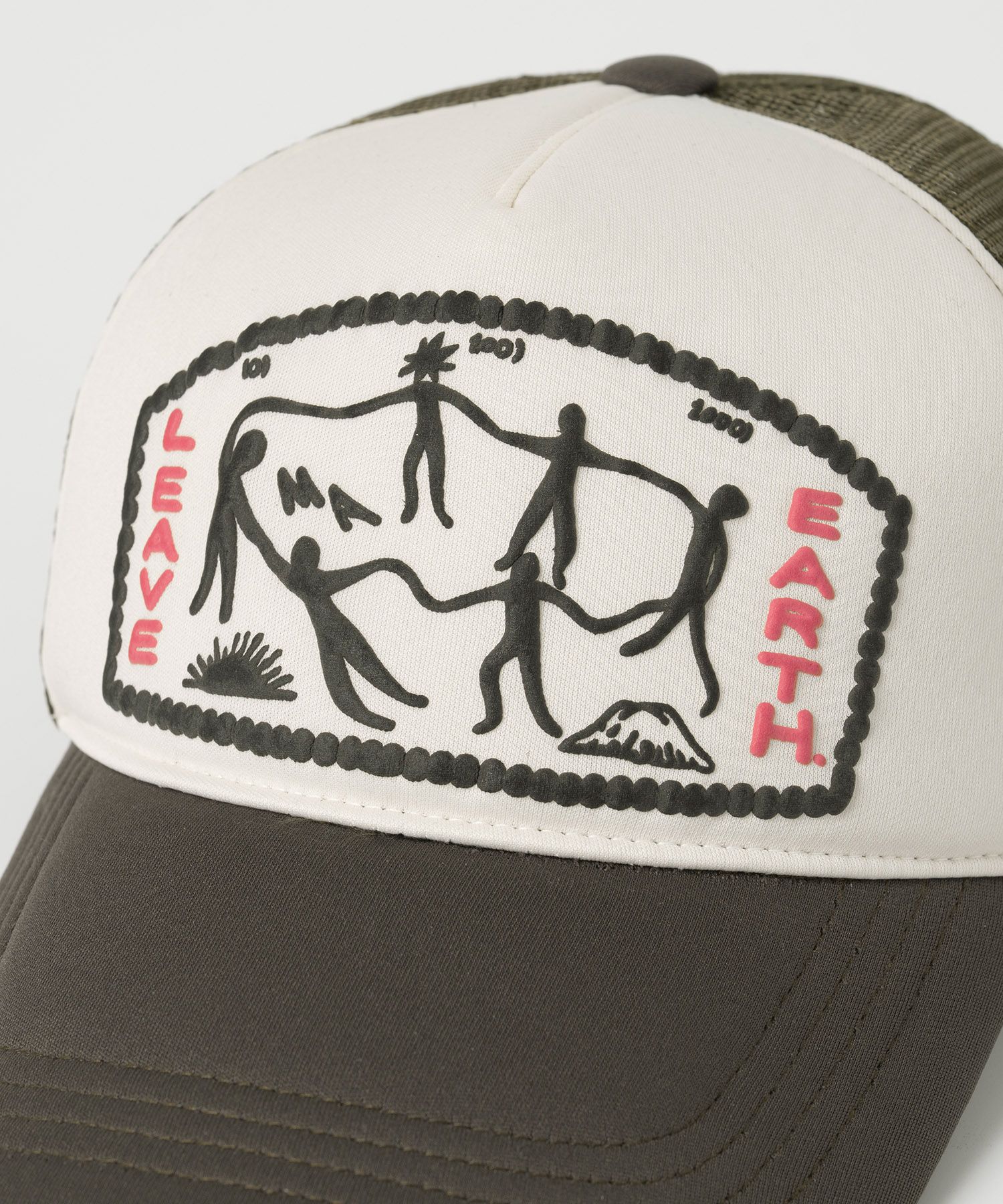 ●MILLO ARCHIVE● Tribe Dance Mesh Trucker Cap Black ML565BL MUSINSA | MILLO ARCHIVE Tribe Dance Mesh Trucker Cap [Khaki]
