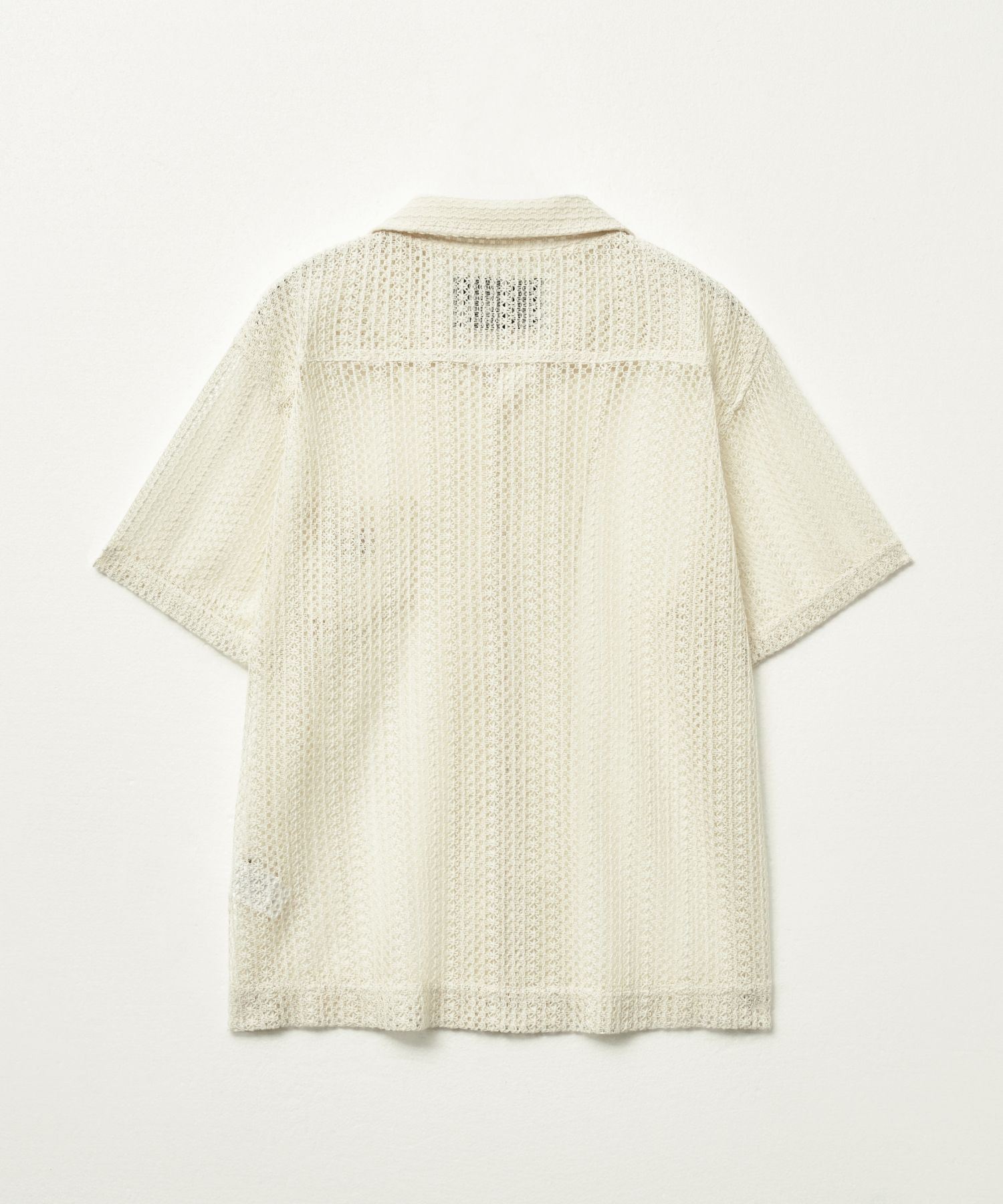 [25SS]★SATUR★Crochet Open Collar Half Shirt★半袖シャツ MUSINSA | SATUR Crochet open collar half shirt cream