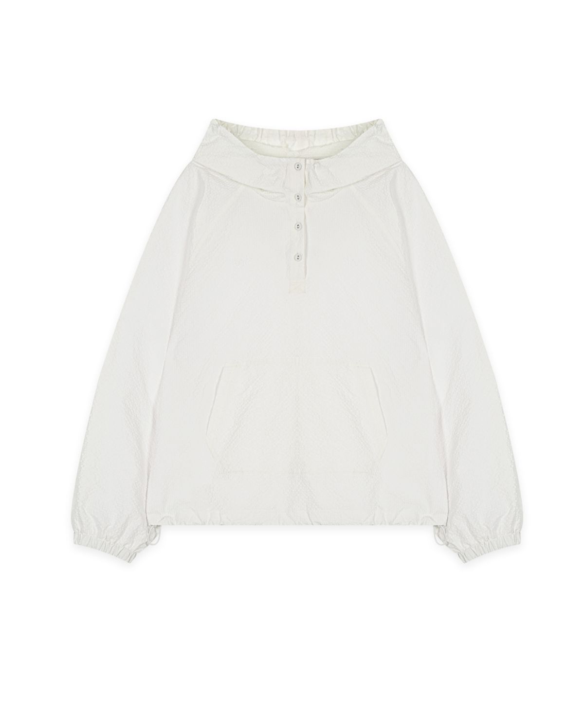 시눈(SINOON) Hoodie Anorak (White)