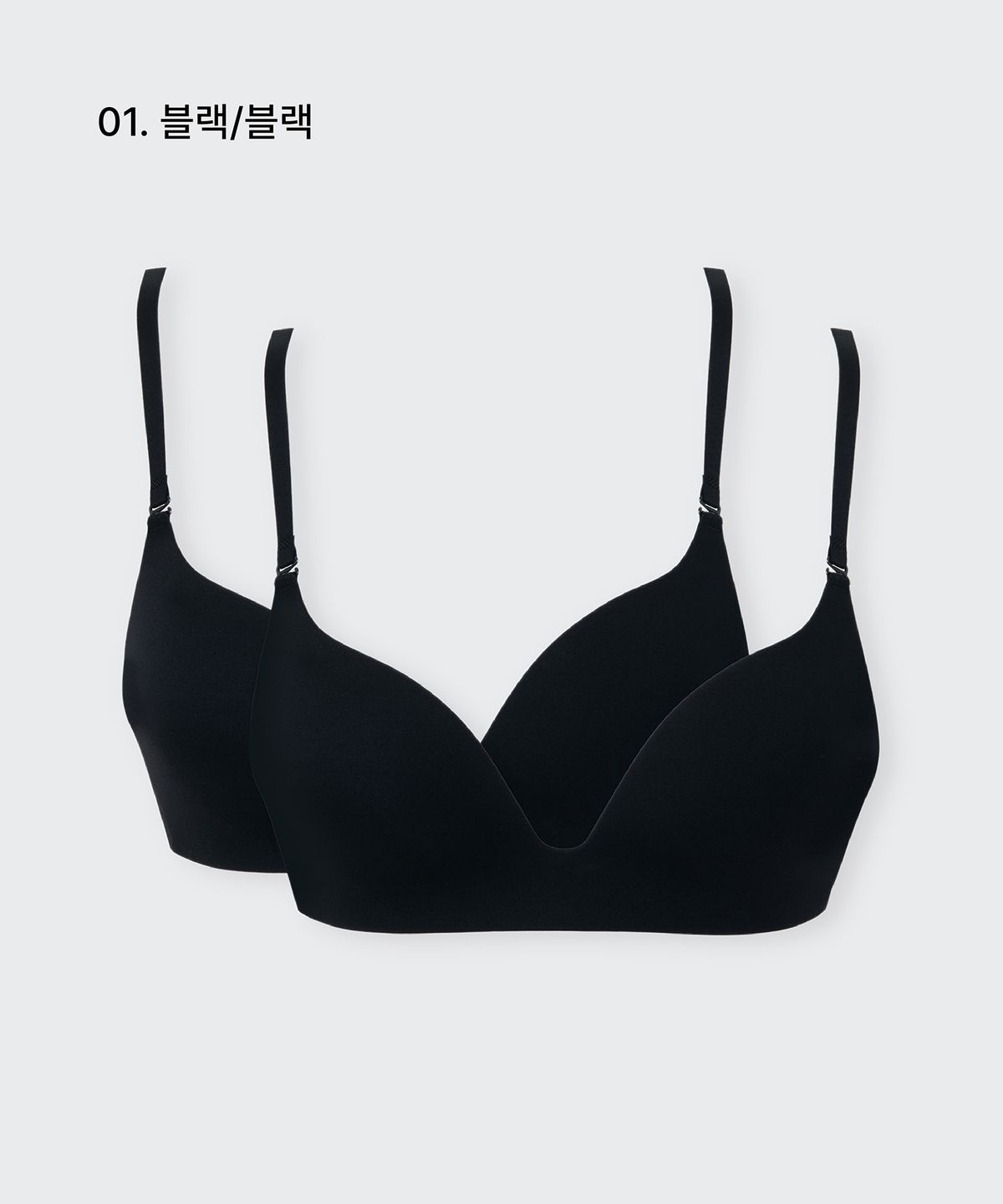 무신사 스탠다드 우먼(MUSINSA STANDARD WOMAN) 우먼즈 와이어리스 브라 2팩