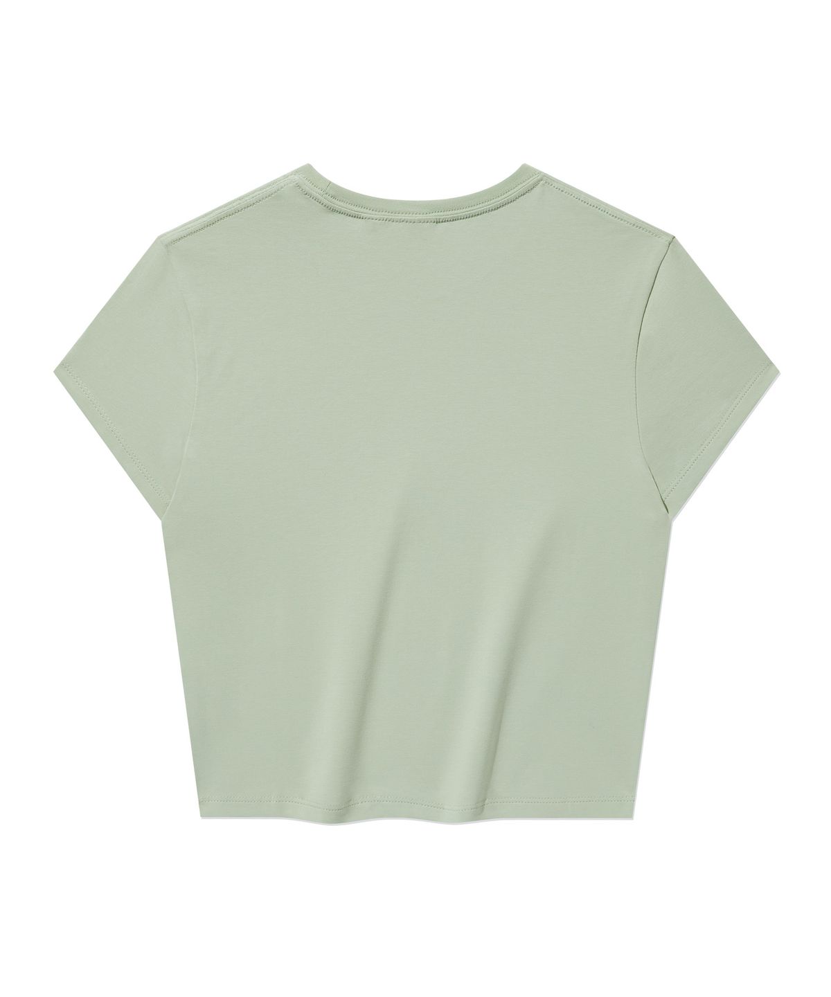 커버낫(COVERNAT) (W) 어센틱 로고 베이비핏 티셔츠 Light Green