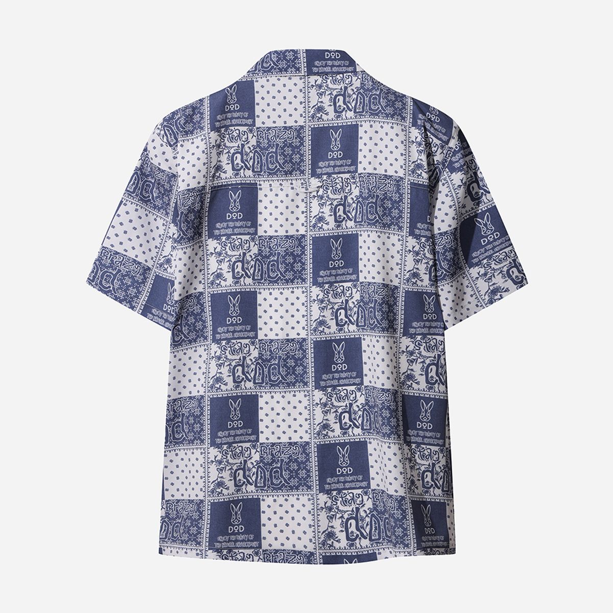 디오디(DOD) 이지 알로하 스트링 숏 셔츠 남자(NAVY PATTERN)