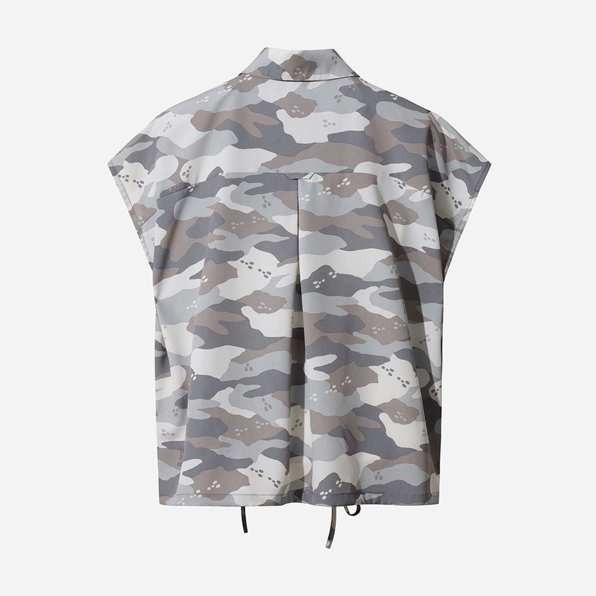 디오디(DOD) 이지 알로하 셔링 숏 셔츠 여자(BEIGE PATTERN)