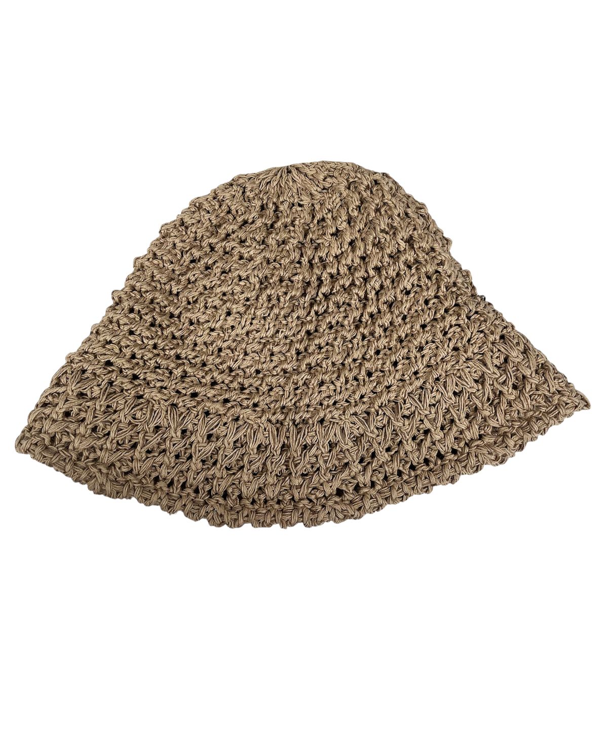 스케이터락(SK8ER ROCK) Cross Knit Bucket Hat ((beige))