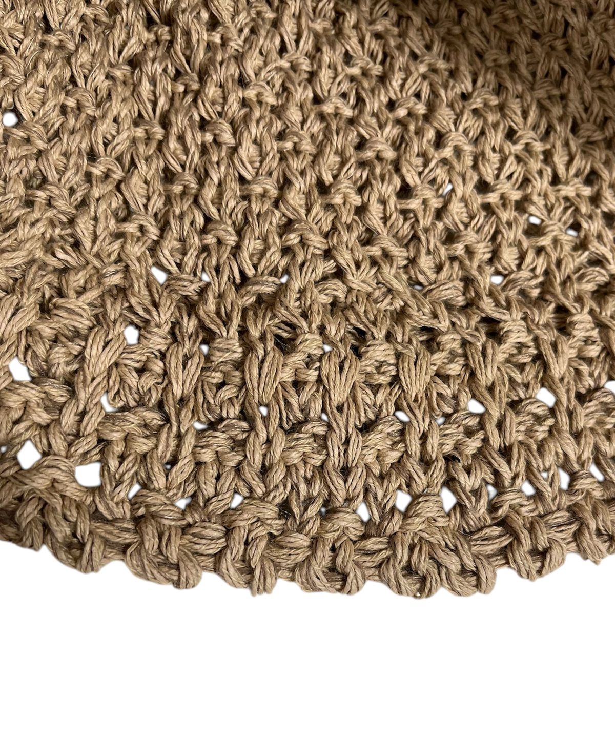 스케이터락(SK8ER ROCK) Cross Knit Bucket Hat ((beige))