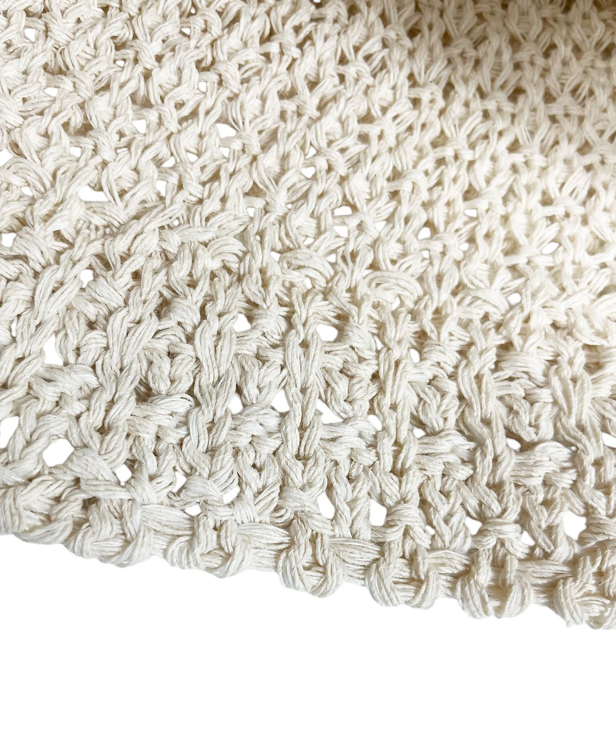 스케이터락(SK8ER ROCK) Cross Knit Bucket Hat ((ivory))