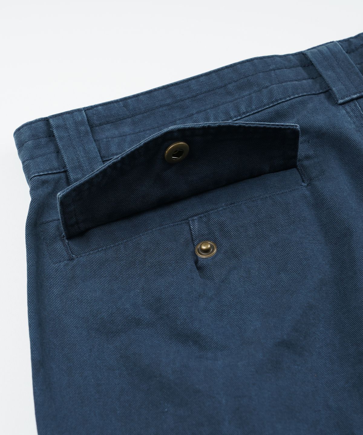 프리즘웍스(FRIZMWORKS) WASHED COTTON ZIP CARGO SHORTS _ NAVY