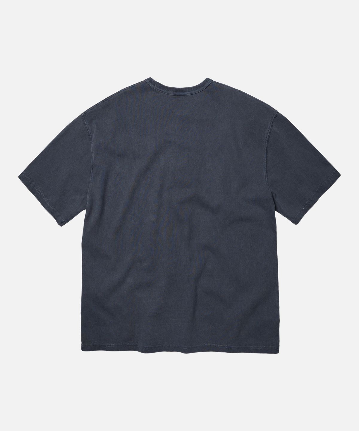 프리즘웍스(FRIZMWORKS) BLACK FLAG PIGMENT DYEING TEE _ NAVY