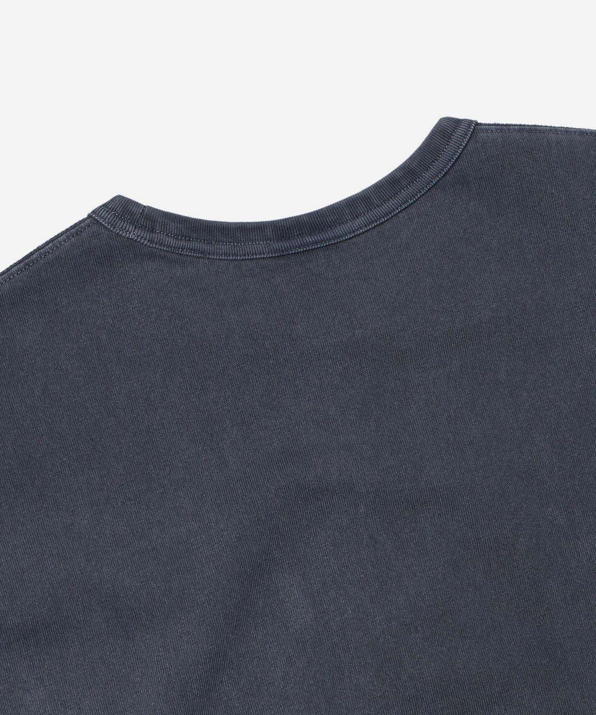 프리즘웍스(FRIZMWORKS) BLACK FLAG PIGMENT DYEING TEE _ NAVY