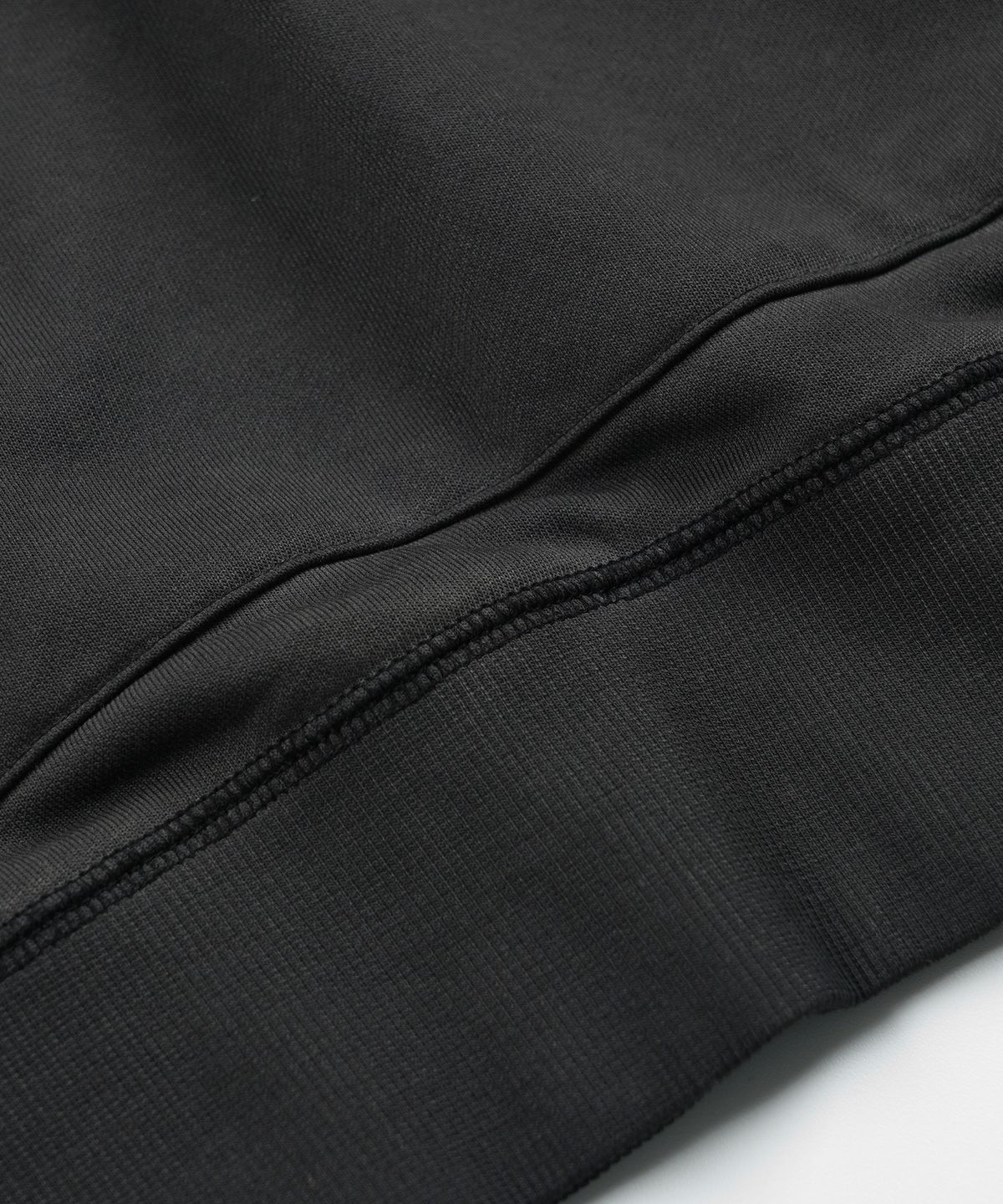 프리즘웍스(FRIZMWORKS) RAGLAN SWEAT HALF TEE _ VINTAGE BLACK
