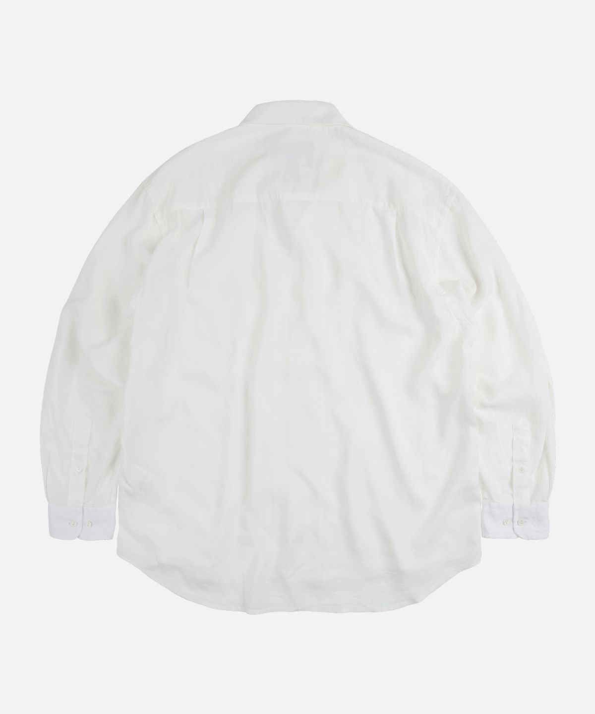 프리즘웍스(FRIZMWORKS) TENCEL LINEN OPEN COLLAR SHIRT _ IVORY